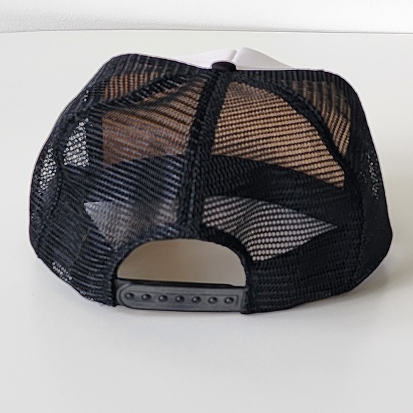 Vintage Fortress Louisbourg Trucker Hat Cape Breton Nova Scotia Cap Snapback 90s - Picture 4 of 12